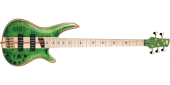 Ibanez - SR Premium 5-String Electric Bass w/Bag - Emerald Green Low Gloss