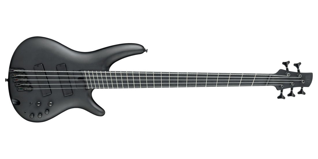 SR Iron Label 5-String Multiscale Electric Bass - Black Flat