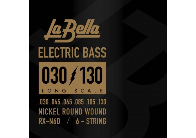 RX-N6D Nickel Wound Bass String Set - 30-130