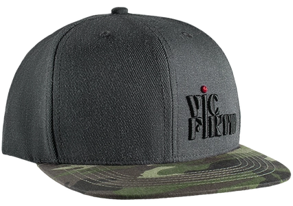 Grey Camo 6-Panel Snapback Hat