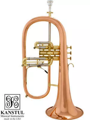 1525 Bb Flugelhorn - Copper Bell, Lacquer Finish