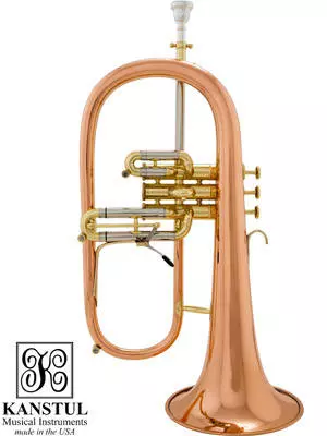1525 Bb Flugelhorn - Copper Bell, Lacquer Finish