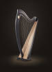 Lyon & Healy - Ogden Lever Harp - 34 Strings - Ebony