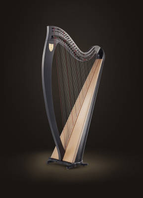 Lyon & Healy - Ogden Lever Harp - 34 Strings - Ebony