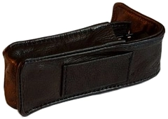 Leather Belt Bag for Blues Model Harmonicas