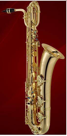 PMB-302GL - Baritone Saxophone -  Low Bb - Gold Lacquer