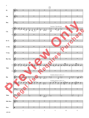 Ode to a Flash Mob (Based on \'\'Ode to Joy\'\') - Beethoven/Brubaker - Concert Band - Gr. 2.5