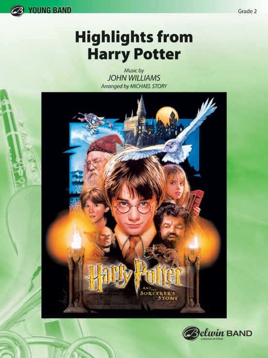 Highlights from Harry Potter - Williams/Story - Concert Band - Gr. 2