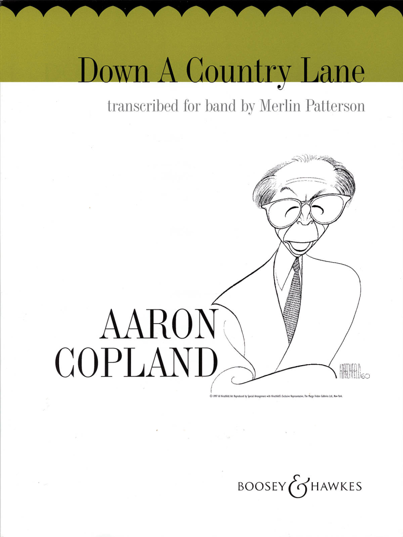 Down a Country Lane - Copland/Patterson - Concert Band - Gr. 3