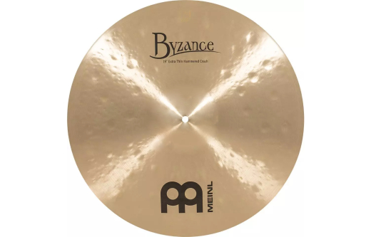 Meinl - Byzance Traditional 19 Extra Thin Hammered Crash