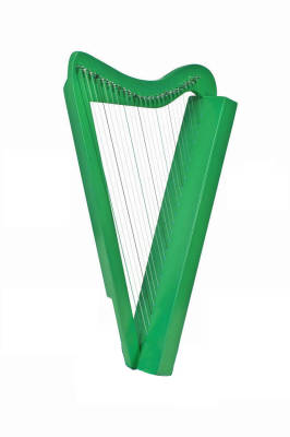 Harpsicle 26-string Harp - Green
