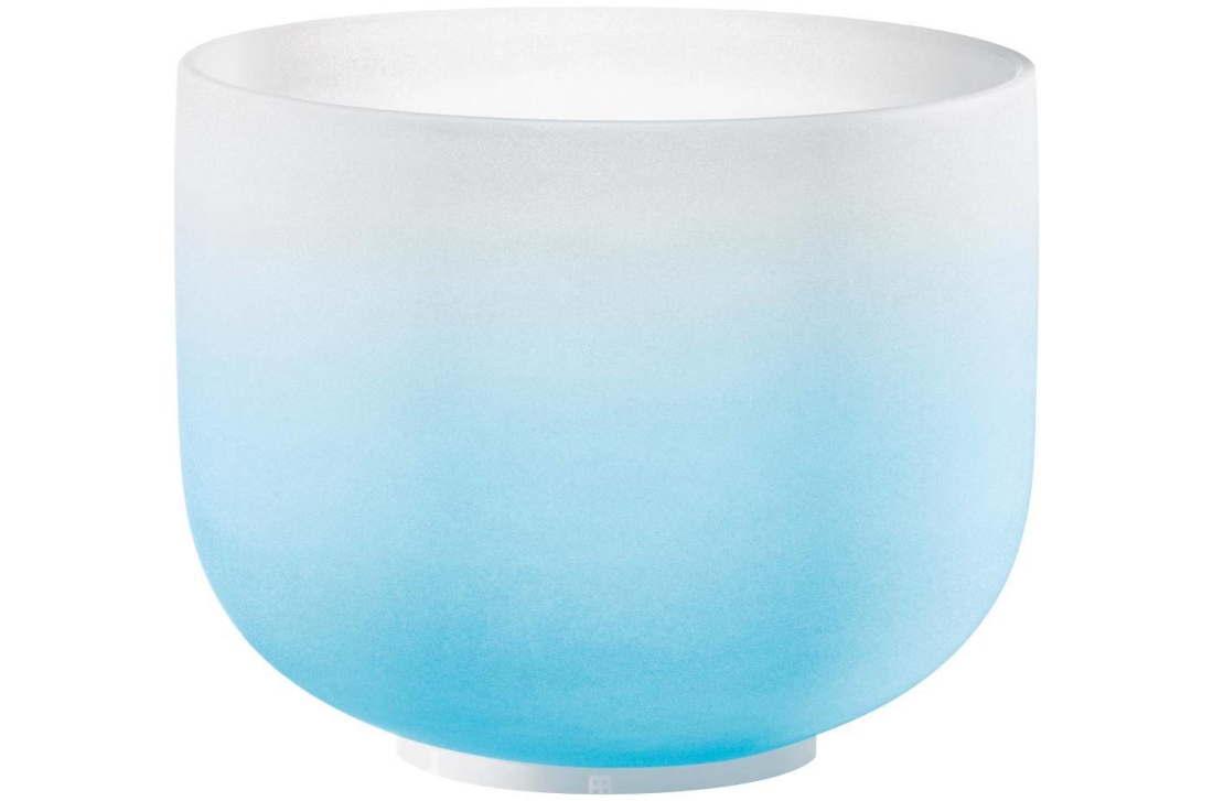 Sonic Energy Colour-Frosted Crystal Singing Bowl, 10\'\'