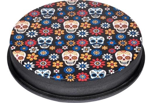 Jumbo Djembe Synthetic 14\'\' Head, Day of the Dead