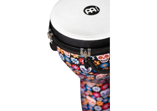 12\'\' Jumbo Djembe, Day of the Dead