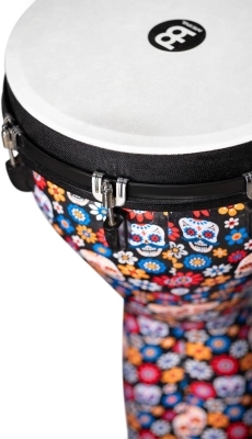 14\'\' Jumbo Djembe, Day of the Dead