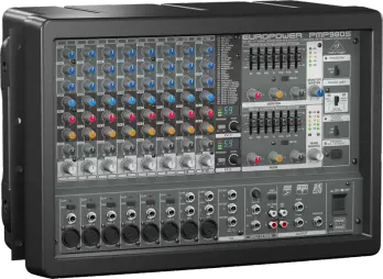 900 Watt 10 Channel Powered Mixer w/Dual Multi-FX