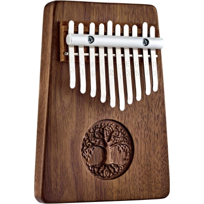Sonic Energy 10 Note Kalimba with Tree of Life Relief