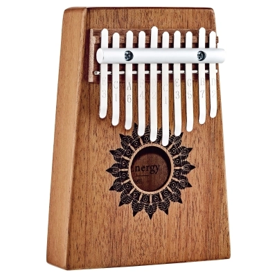 Sonic Energy 10 Note Sound Hole Kalimba, Mahogany