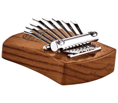 Sonic Energy 8 Note Kalimba with Flower of Life Carving