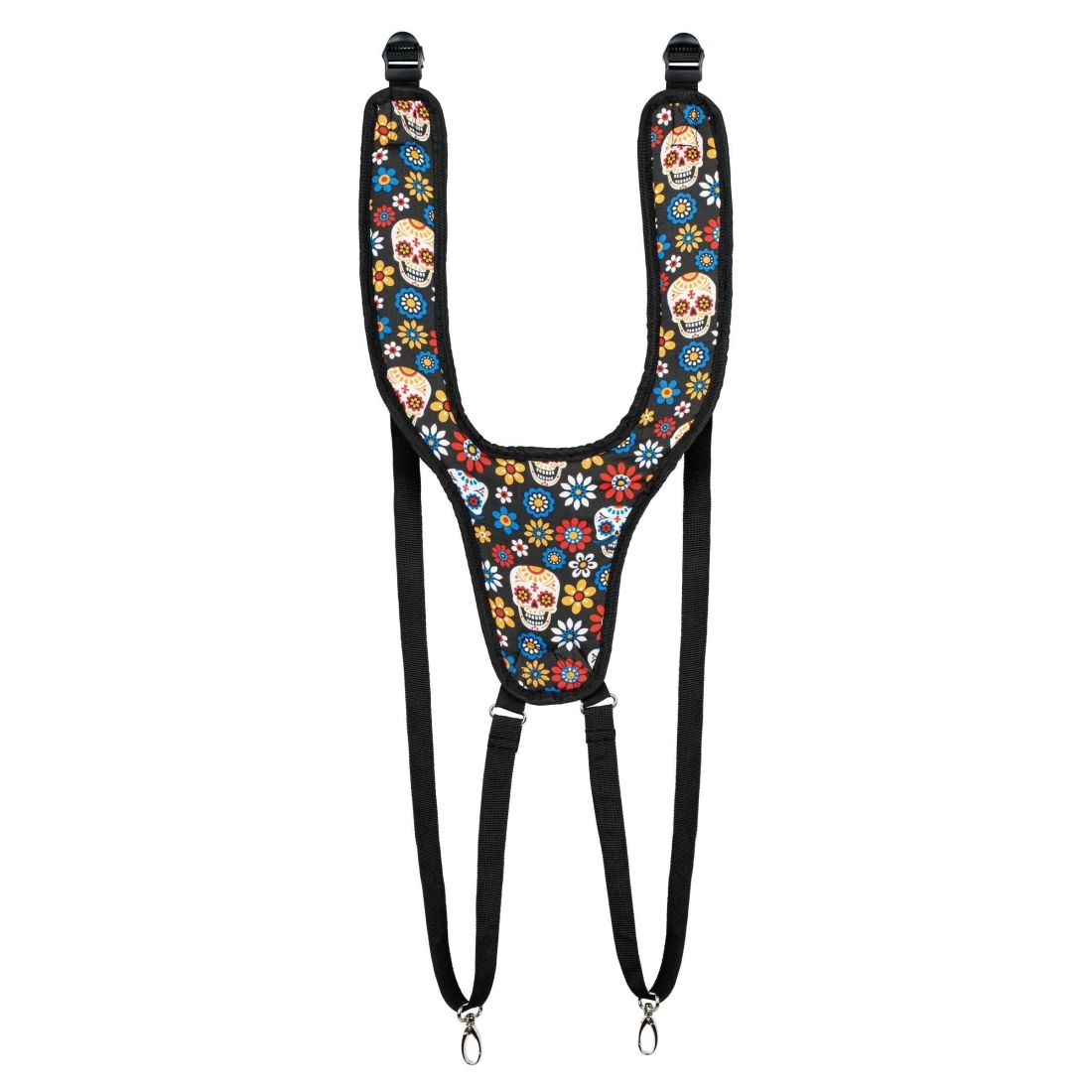 Designer Djembe Strap, Day of the Dead