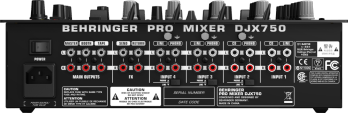 Professional 5-Channel DJ Mixer w/Advanced Effects