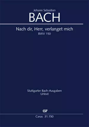 Nach dir, Herr, verlanget mich BWV 150 - Bach - Full Score