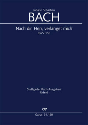 Carus Verlag - Nach dir, Herr, verlanget mich BWV 150 - Bach - Full Score