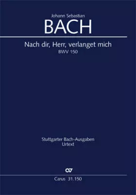 Carus Verlag - Nach dir, Herr, verlanget mich BWV 150 - Bach - Full Score