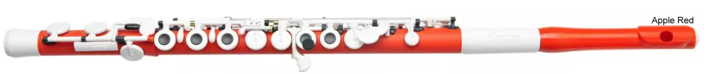 Plastic C Flute - Apple Red