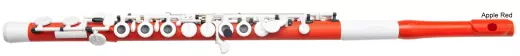Plastic C Flute - Apple Red