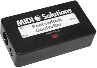 MIDI Solutions - Footswitcher