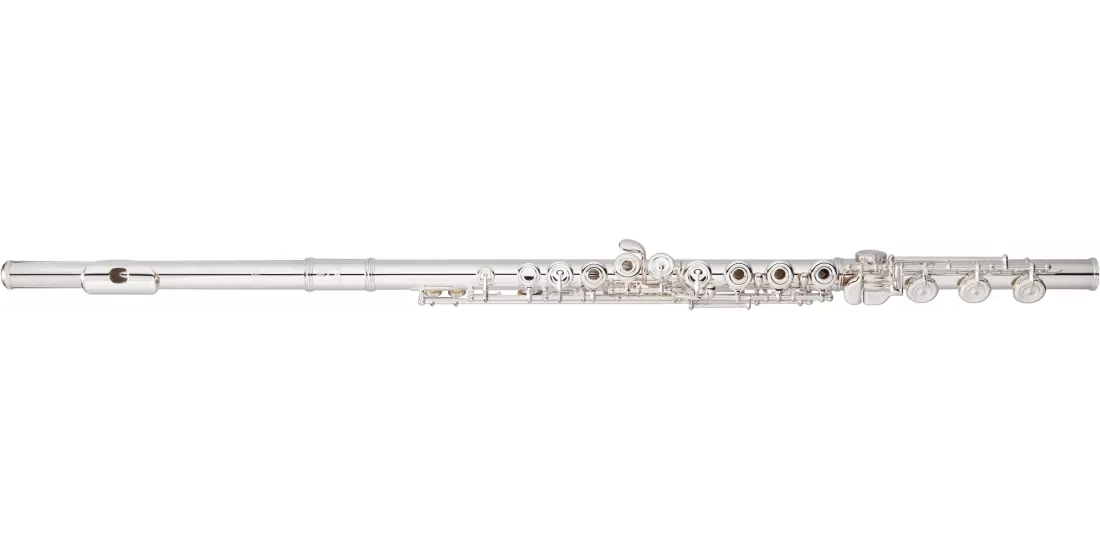 Z Series Sterling Silver Open Hole Flute with Offset G, B Foot, Split E Mechanism and C# Trill
