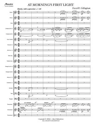 At Morning\'s First Light - Gillingham - Concert Band - Gr. 3
