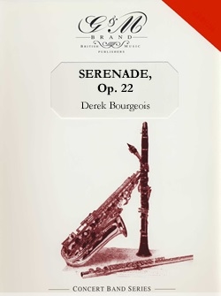 G & M Brand Publishers - Serenade, Op.22c - Bourgeois - Concert Band - Gr. 3.5
