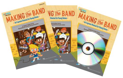 Hal Leonard - Making The Band (Musical Revue) - Jacobson/Emerson - Classroom Kit