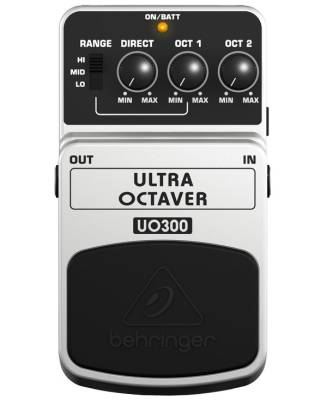 Behringer - UO300 Ultra Octaver 3-Mode Octaver Effects Pedal