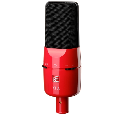 X1 A RB Condenser Microphone - Red & Black