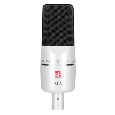 X1 A WB Condenser Microphone - White & Black