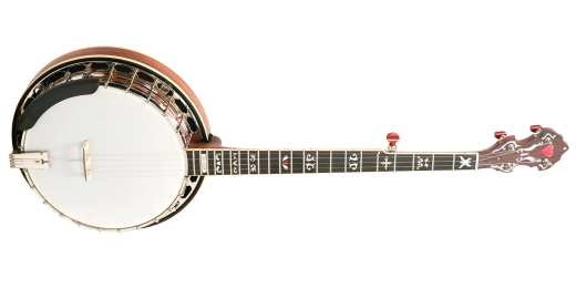 Gold Tone - Mastertone Bluegrass Heart Bela Fleck Signature Banjo with Case