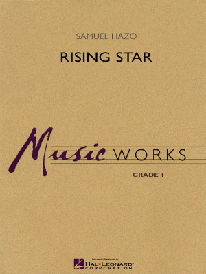 Hal Leonard - Rising Star - Hazo - Concert Band - Gr. 1