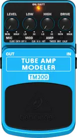 Tube Amp Modeling Effects Pedal