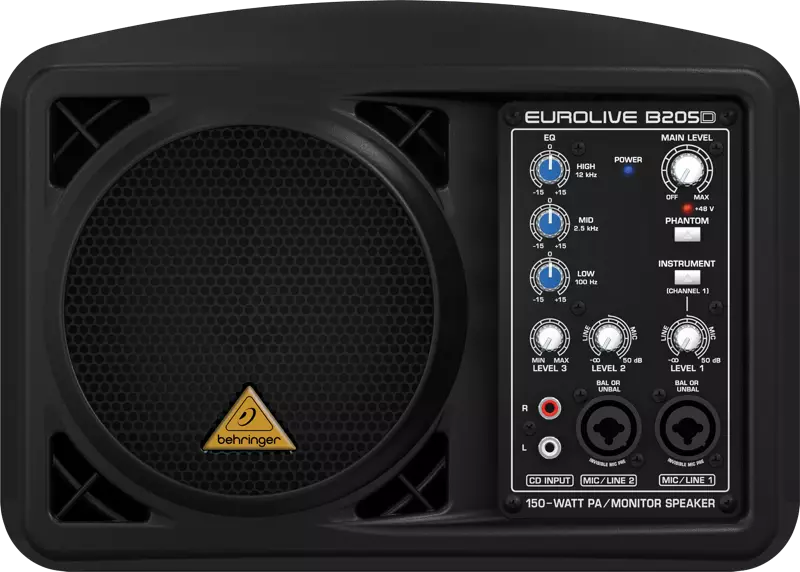 150 Watt Portable PA/Monitor Speaker System