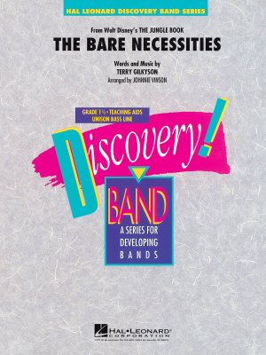 Hal Leonard - The Bare Necessities - Gilkyson/Vinson - Concert Band - Gr. 1.5