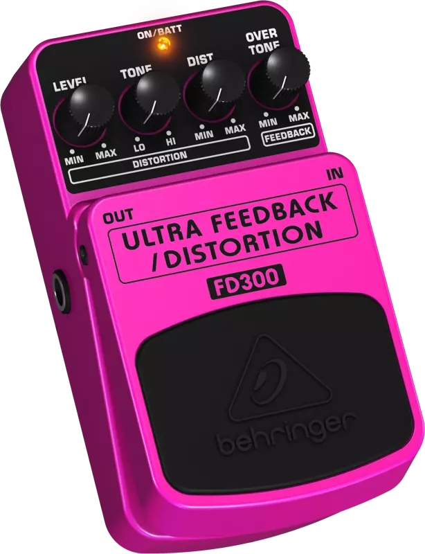 Feedback/Distortion Effects Pedal