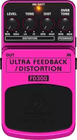 Feedback/Distortion Effects Pedal