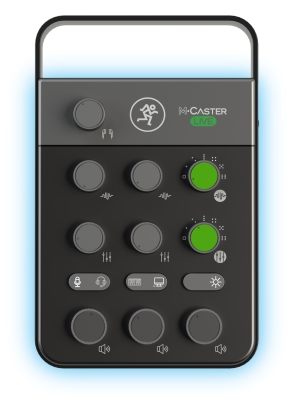 Mackie - M-Caster Live - Portable Live Streaming Mixer - Black