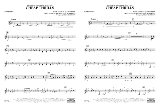 Cheap Thrills - Brown - Concert Band - Gr. 3