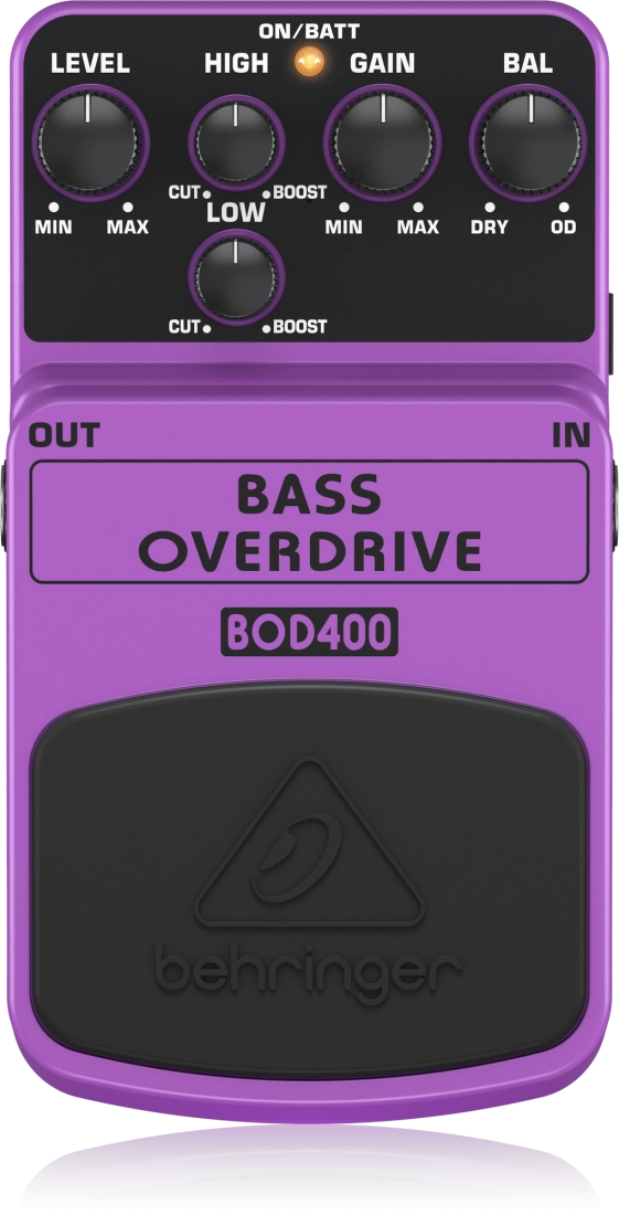 BOD400 Authentic Tube-Sound Overdrive Effects Pedal