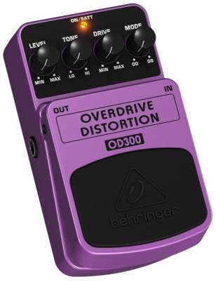OD300 Two Mode Overdrive/Distortion Effects Pedal