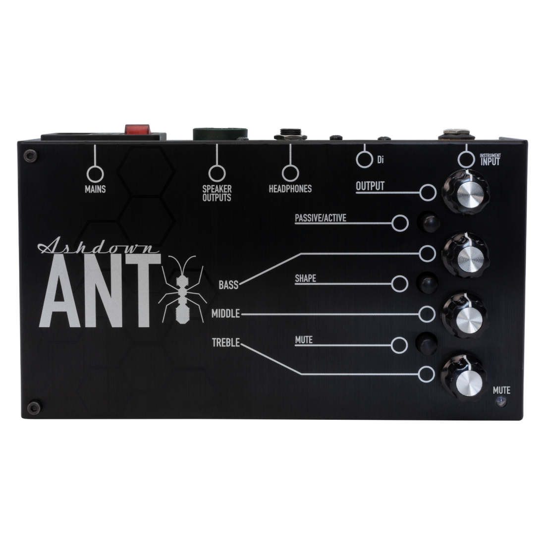 The Ant - 200w Powered Preamp Pedal